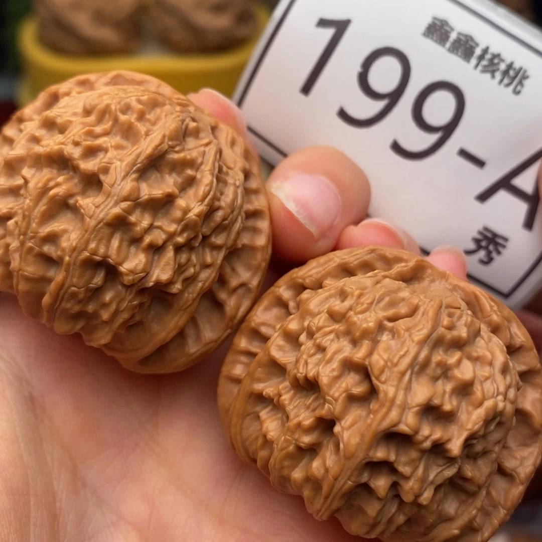 文玩核桃把件白狮子41……