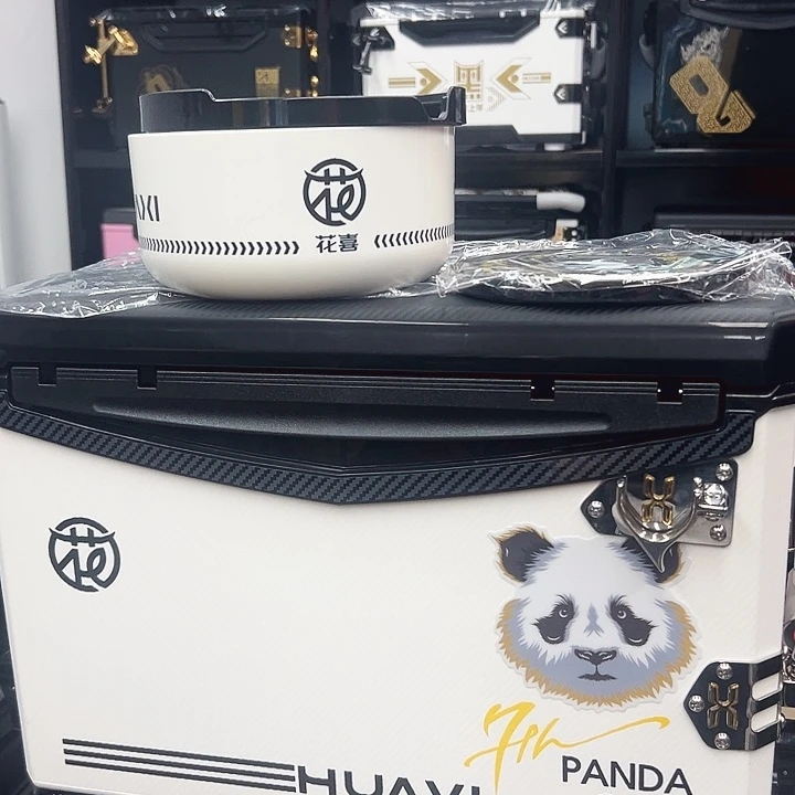 d***j铝合金花喜黑➕金五件套花喜➕拉饵盘黑➕食盒