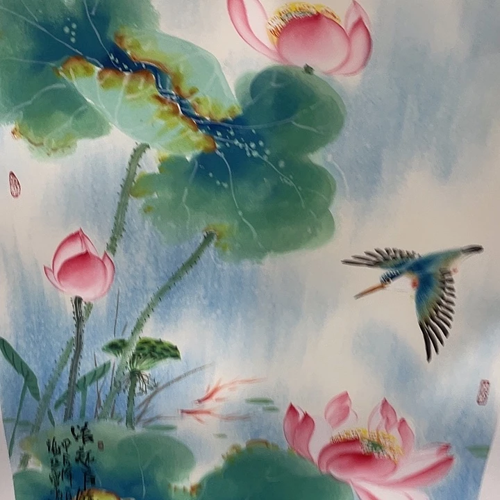 国画今天早上起来发现