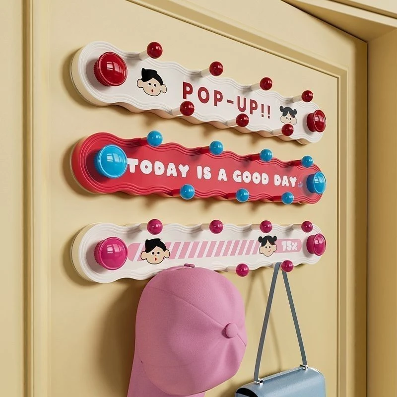 多巴胺旋转吸盘联排挂钩免打孔玄关挂架浴室厨房卧室粘钩强力承重