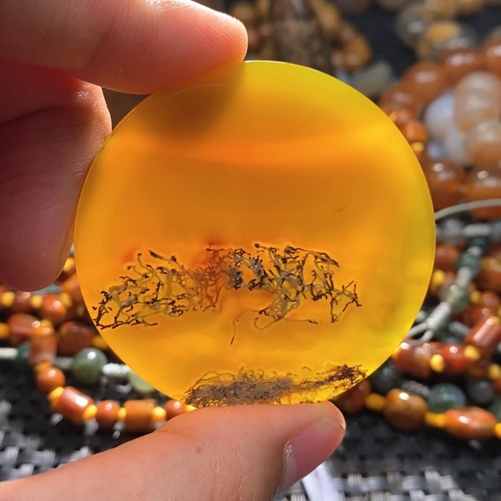 【闪购商品】玛瑙/玉髓未镶嵌颈饰难*