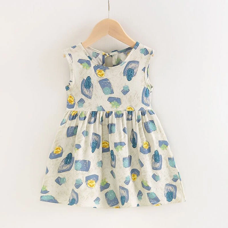 女童棉绸连衣裙女宝背心裙中小童绵绸吊带裙夏装小女孩韩版裙
