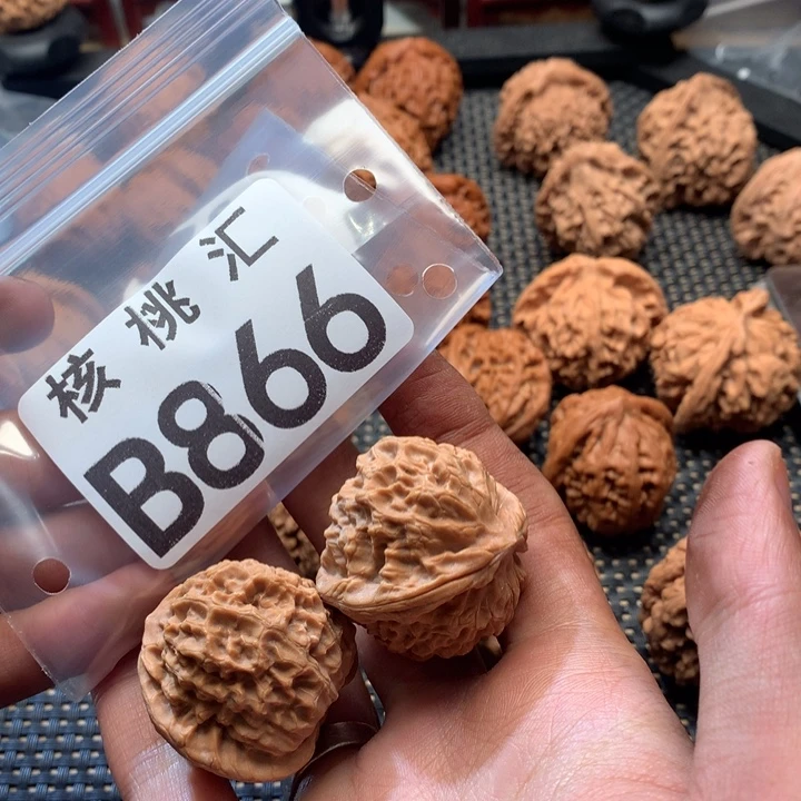 吊坠文玩核桃鱼籽纹
