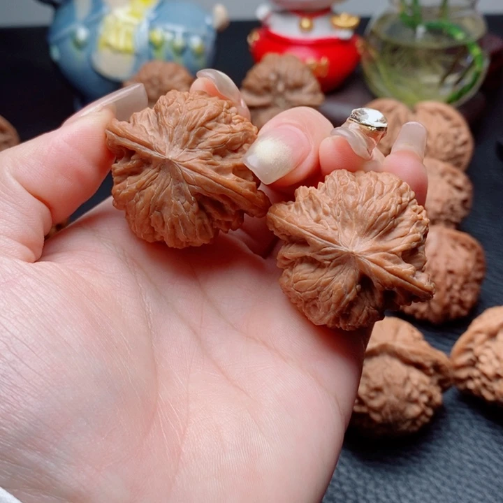 文玩核桃把件磨盘39