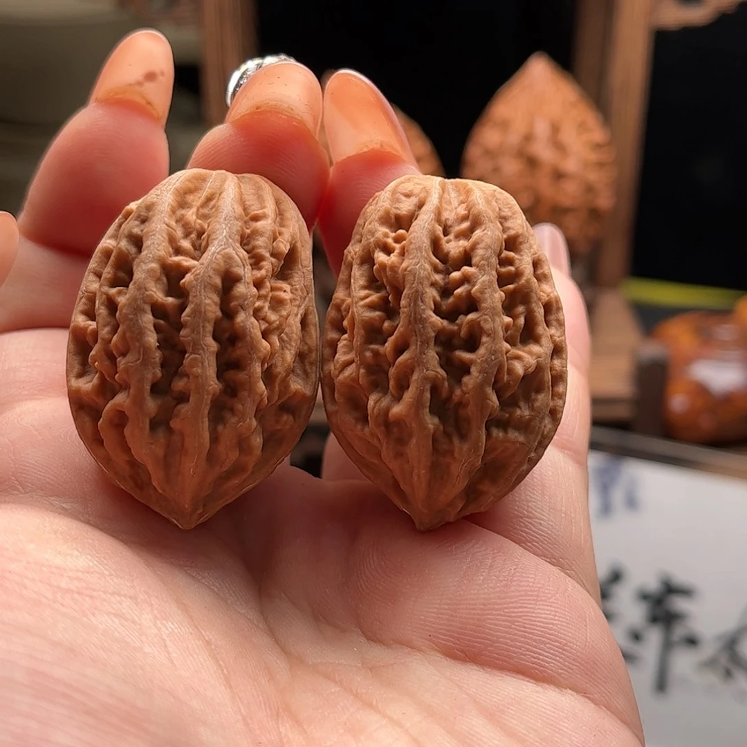 文玩核桃把件关东木子家楸大胖6