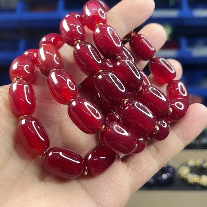 玛瑙未镶嵌手链T13三姑娘多样发其一