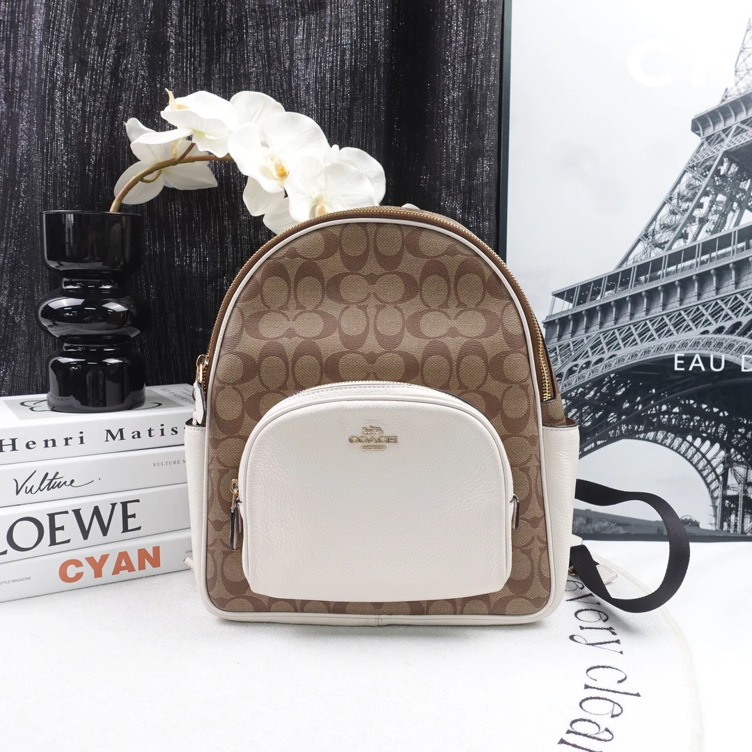 95新 COACH/蔻驰 双肩包/T20172125