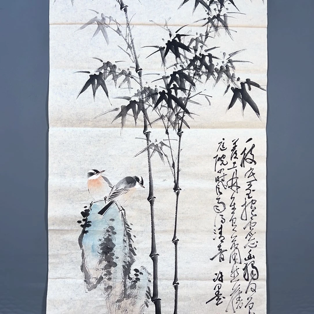 国画420 花鸟和蝴蝶在这里