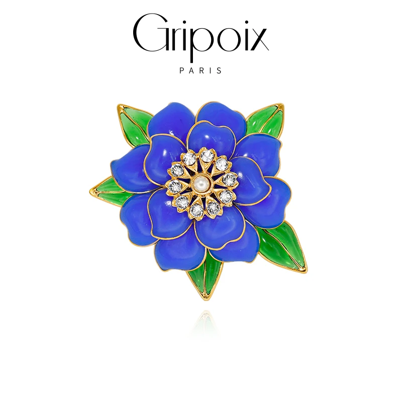 AZLOOK 胸针 【法国进口】Gripoix paris 绿野仙踪系列胸针