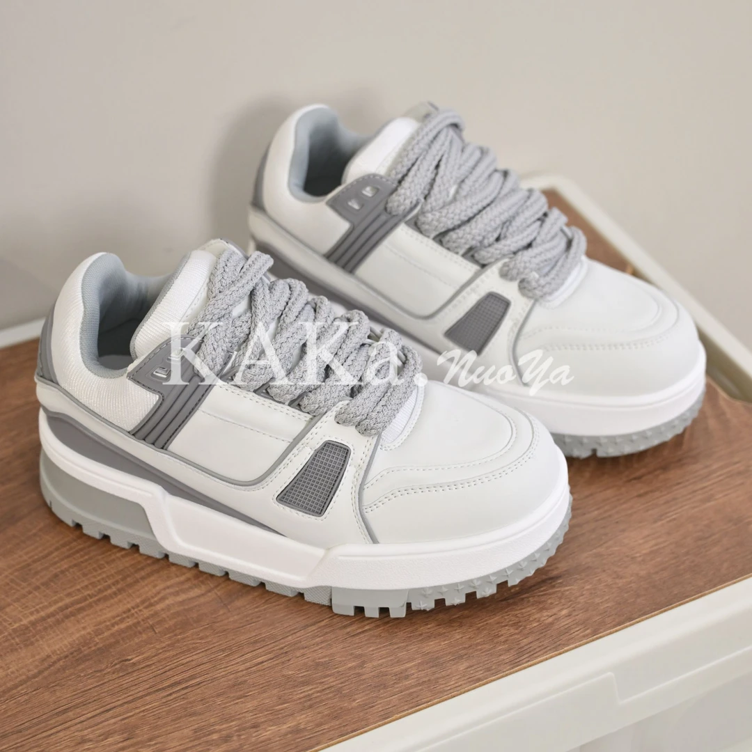 KAKA NUOYA卡卡诺亚  1982  小胖丁运动休闲增高厚底面包鞋