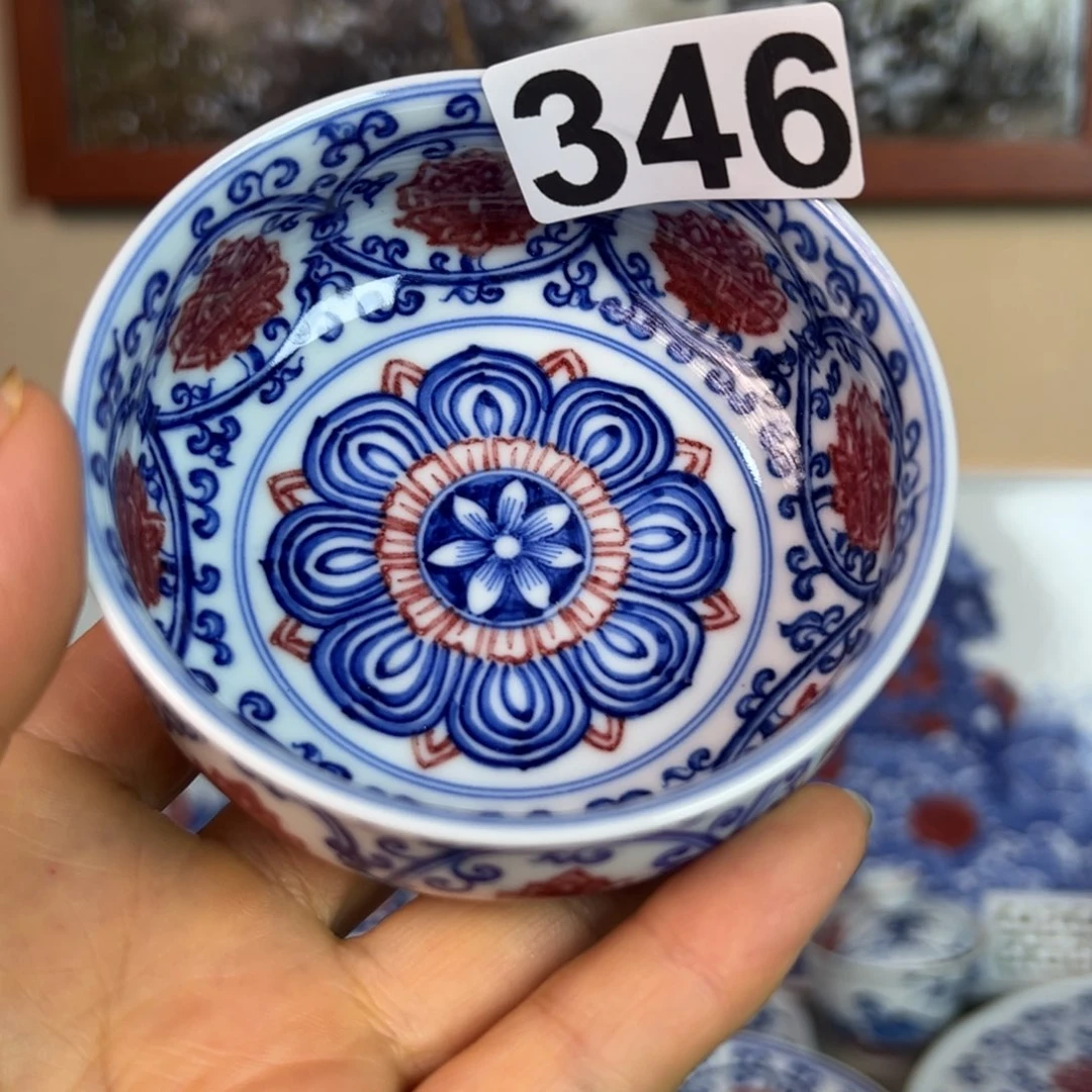 现代瓷青花釉里红工艺