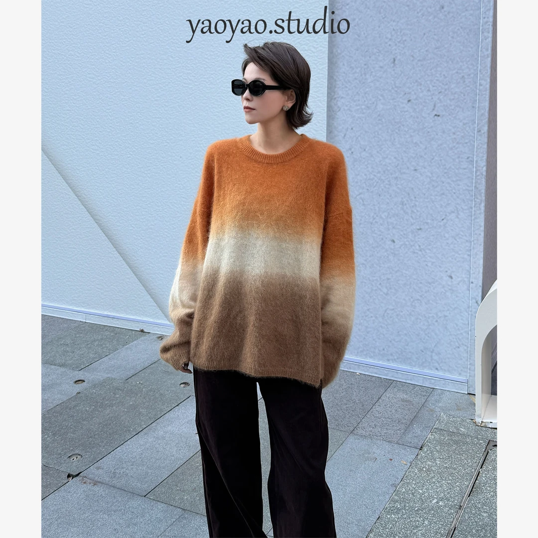 【瑶瑶】秋冬新款上新时尚休闲百搭减龄针织衫YY12879