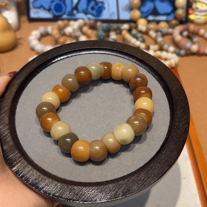 吊坠菩提根/象牙果大肠，微瑕，15