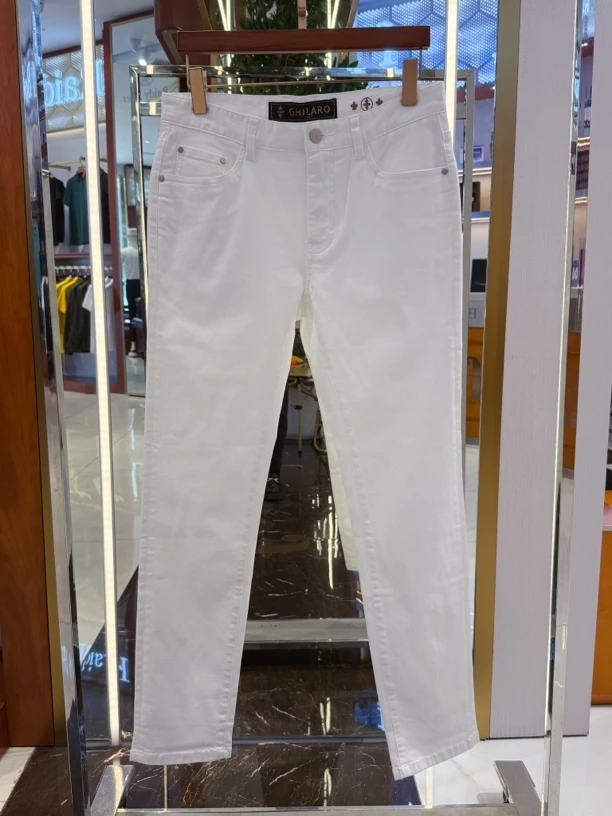 【GHILARO】春夏牛仔裤简约修身