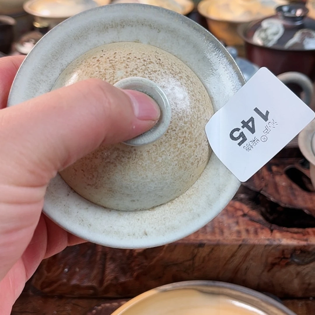 【闪购商品】庄*沁庐柴窑古法柴烧全手工茶具