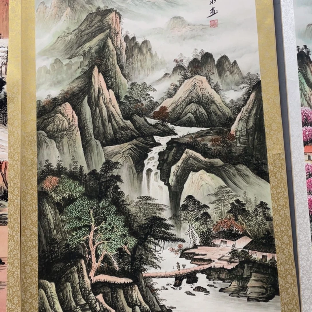 国画老师手笔手绘作品y