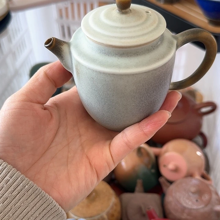 微瑕陶瓷茶具茶杯茶壶