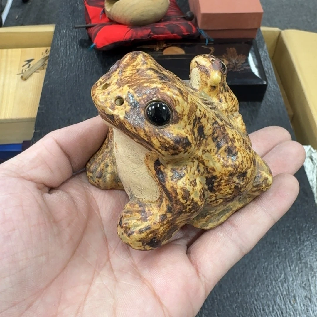陶瓷日本中古工艺品摆件