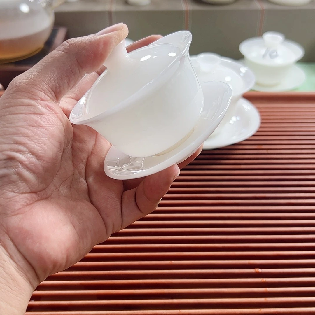 温****…80ml初见惊鸿盖碗迷你盖碗