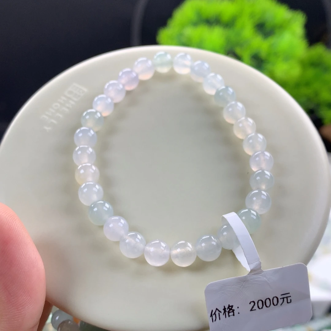 翡翠未镶嵌手链卡6