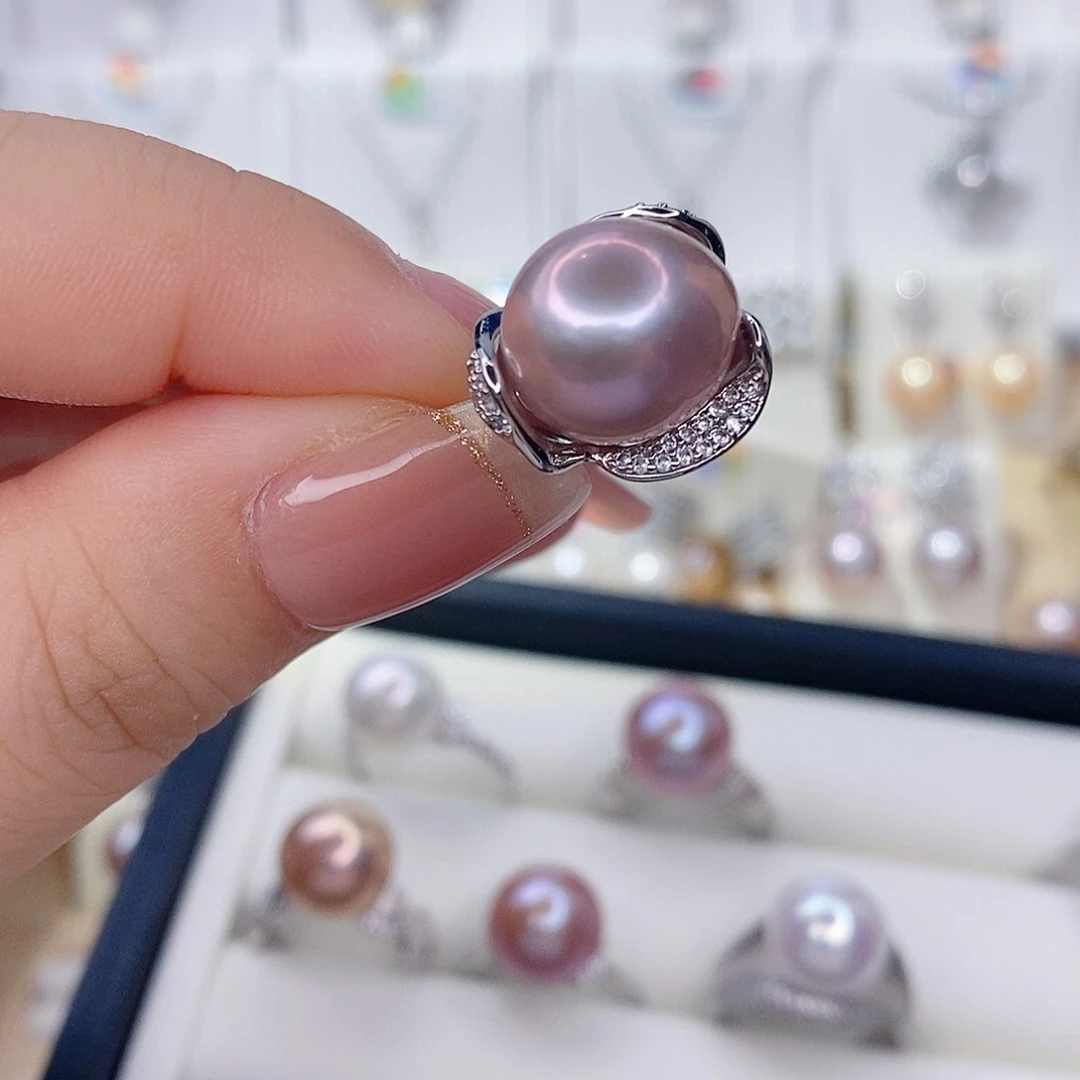 未镶嵌淡水珍珠戒指