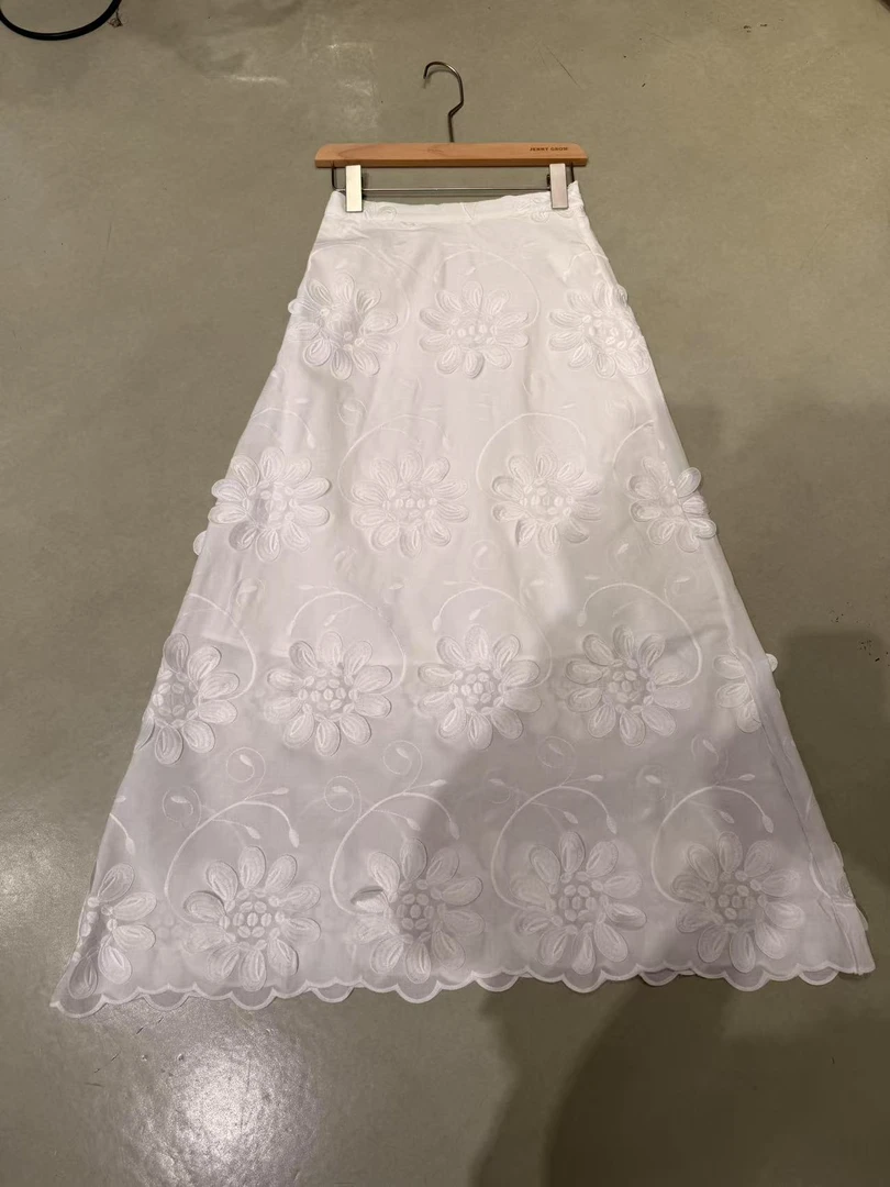 南油爆款立体花卉半裙