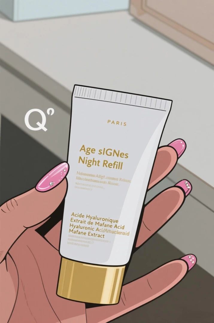 法国MARY肉嘟嘟抗皱睡眠面膜涂抹淡纹滋润免洗