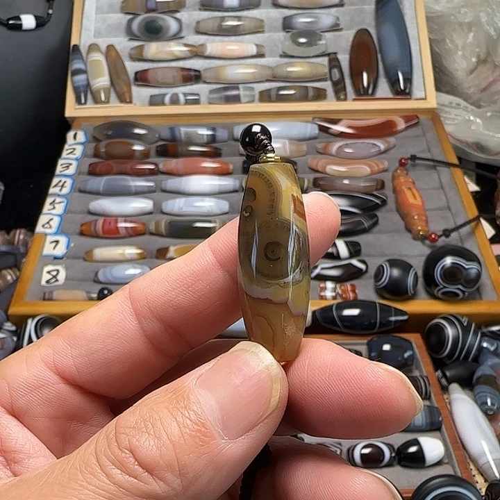 玛瑙/玉髓未镶嵌吊坠(不含链)