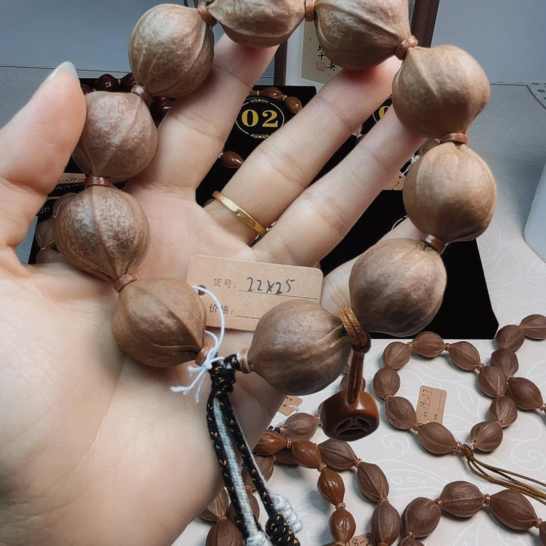 @***@橄榄核手串梅林铁核22*25