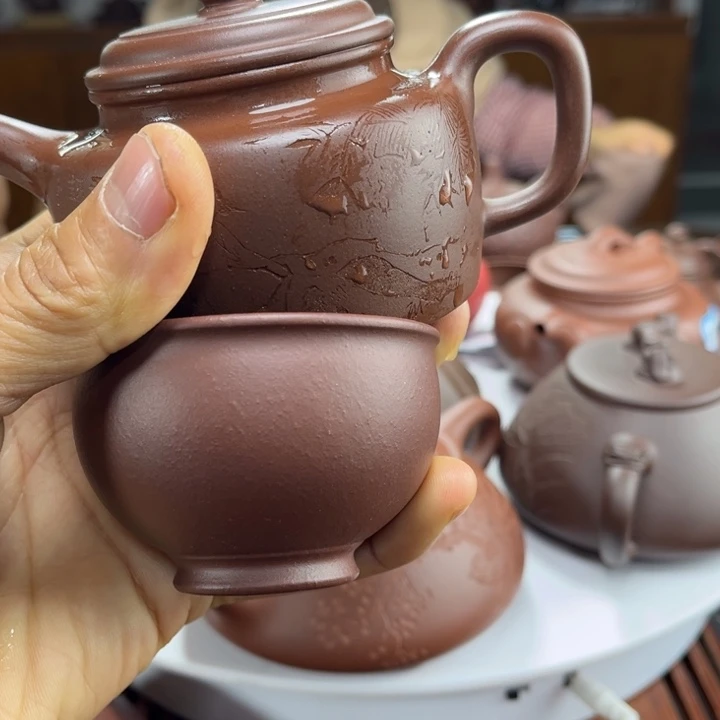 茶壶紫砂紫砂等文物