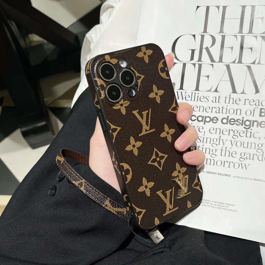高级感皮质适用苹果15promax手机壳iPhone14防摔16轻奢潮牌13网红