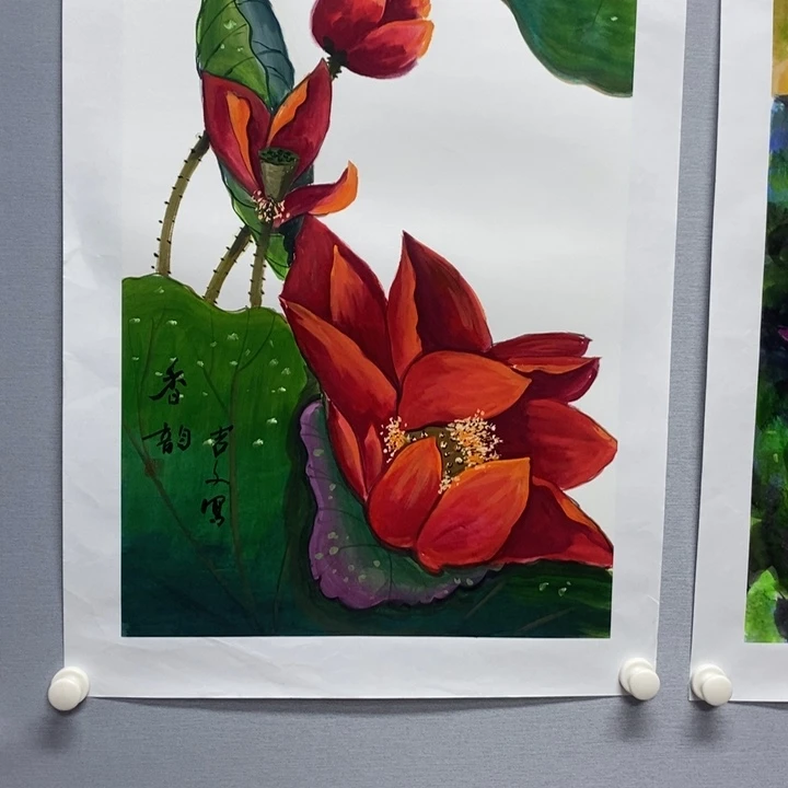 国画亲笔手绘原创