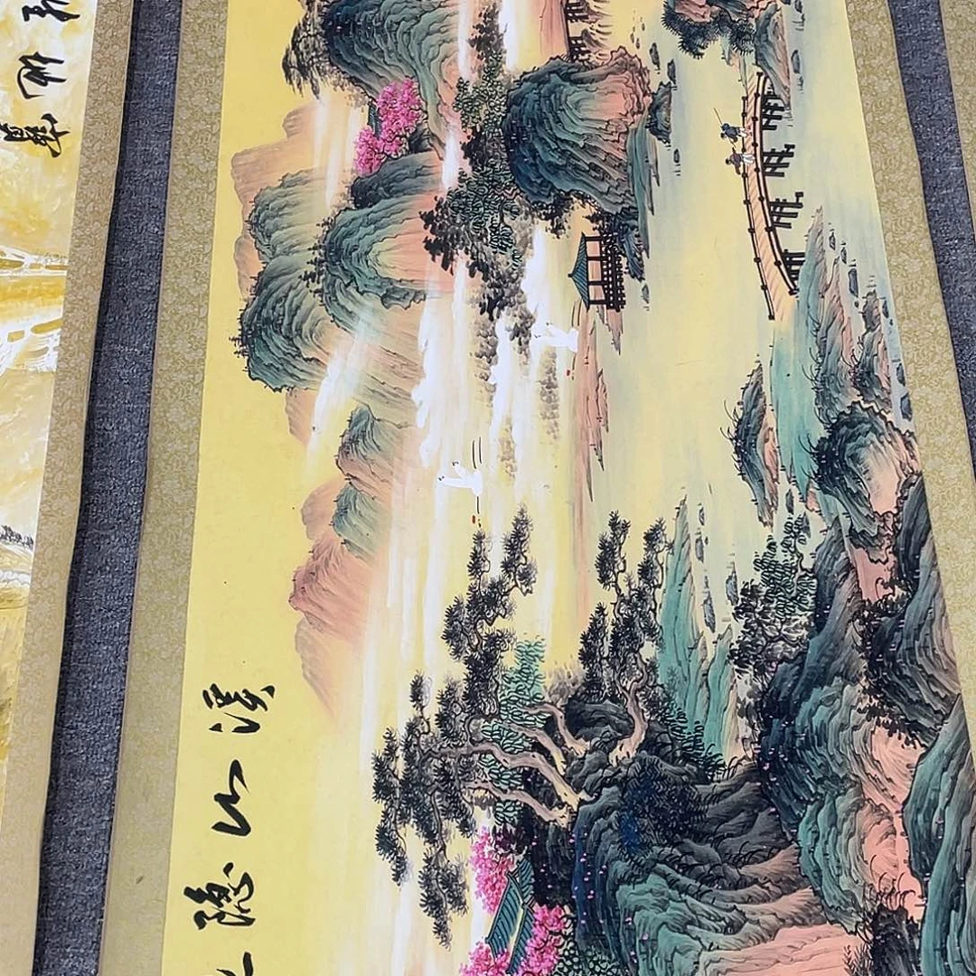 国画老师手笔手绘作品y