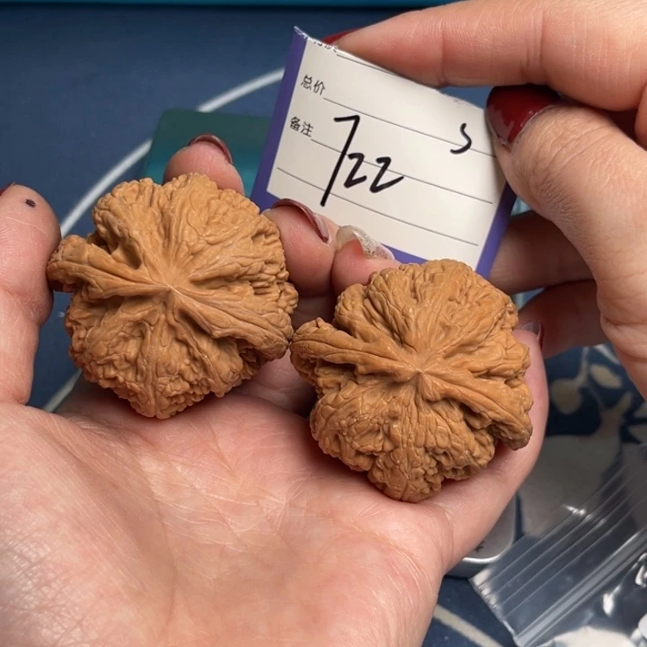 文玩核桃把件粗筋45