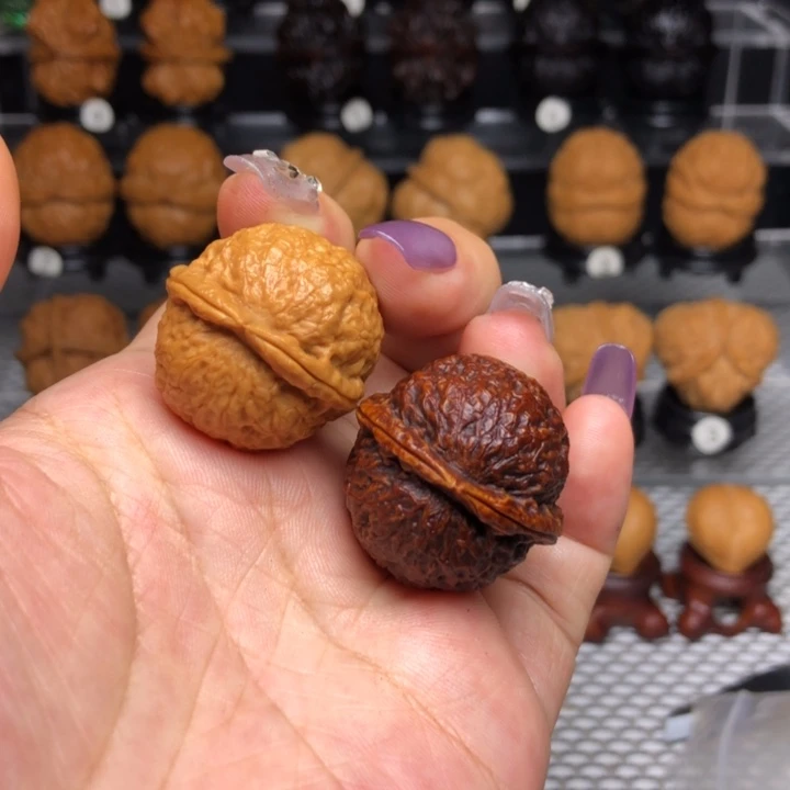 橄榄核吊坠7福星小铁锤