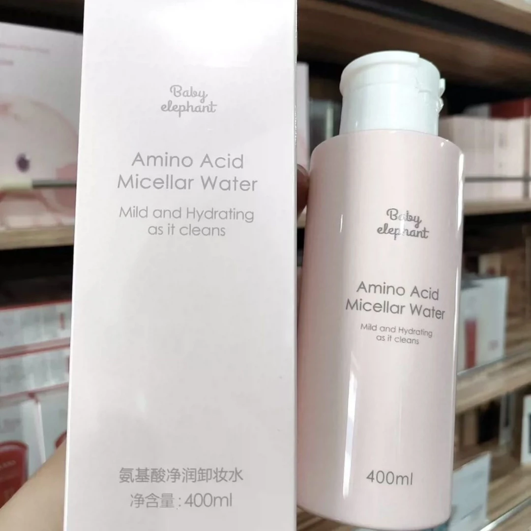 Baby elephant/红色小象氨基酸净润卸妆水400ml温和卸妆水正品