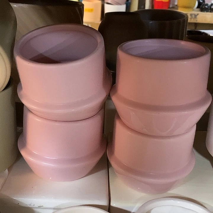 摆件陶盆有孔 微瑕介意勿拍