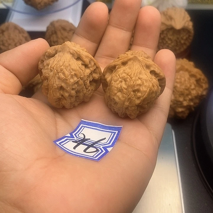 把件文玩核桃34野狼
