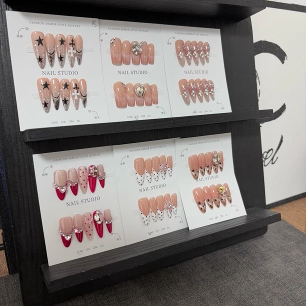 （701-900）直播间过款专拍显白美甲手工穿戴甲高级感手工穿戴甲片