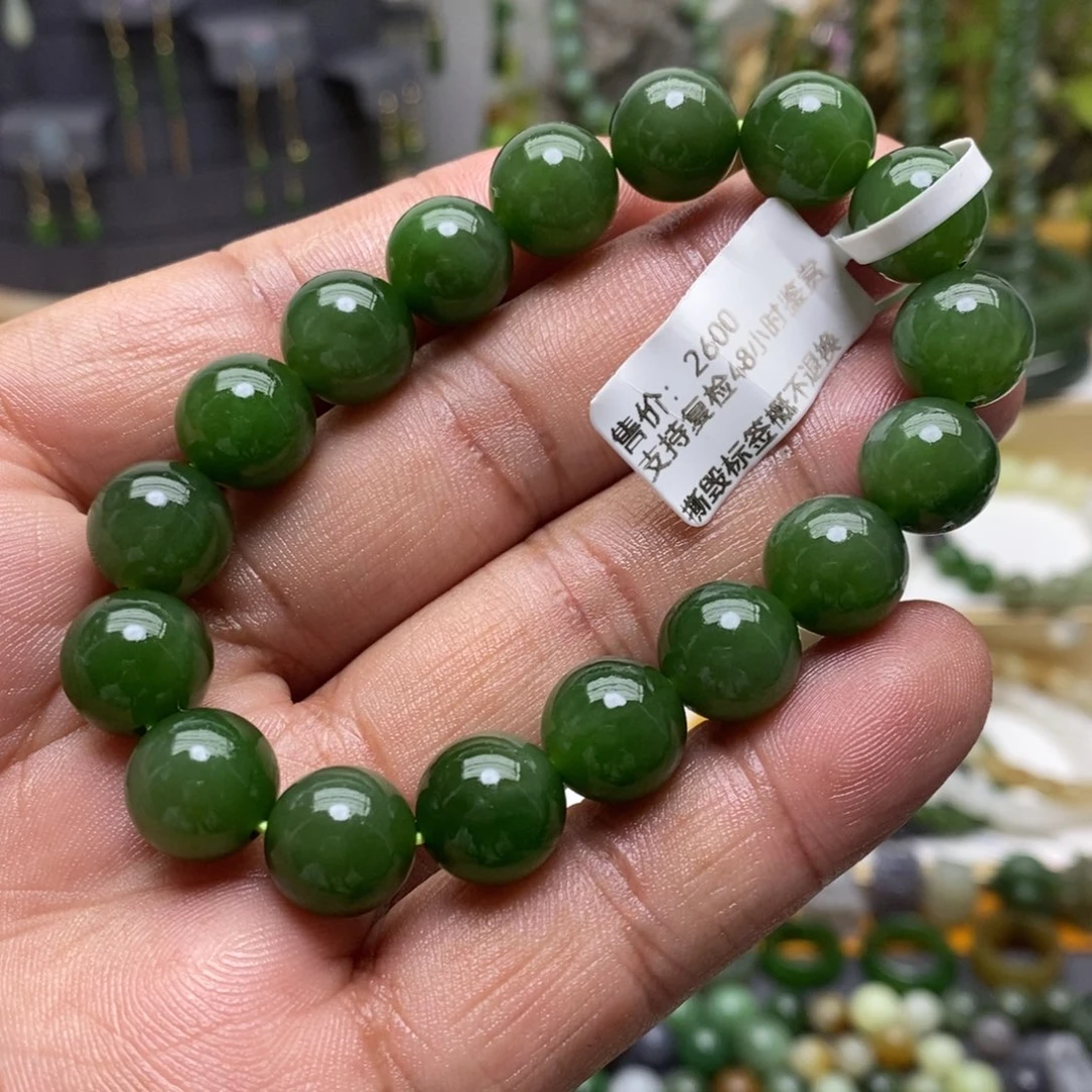 和田玉（糖玉）手链未镶嵌46