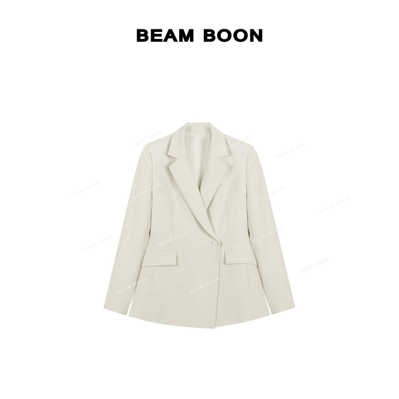Beam Boon |【天菜西服】米夏*醋酸高定混纺垂坠骨感挺括气质西服