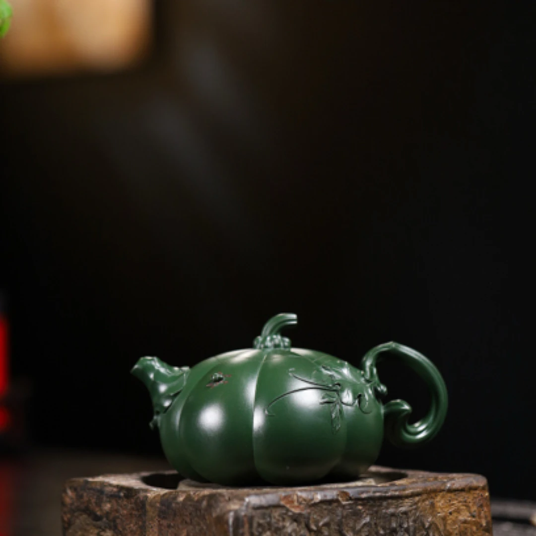 【南瓜】 景舟绿泥 240cc 作者 ：顾洪军作品