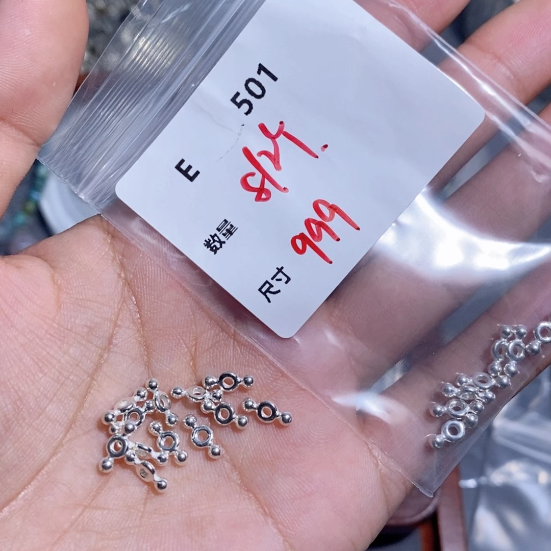 银S925镶嵌颈饰水晶E501