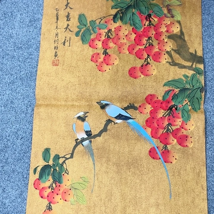 国画纯手绘国画作品