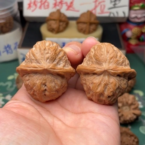 【闪购商品】把件文玩核桃40全品南瓜墩