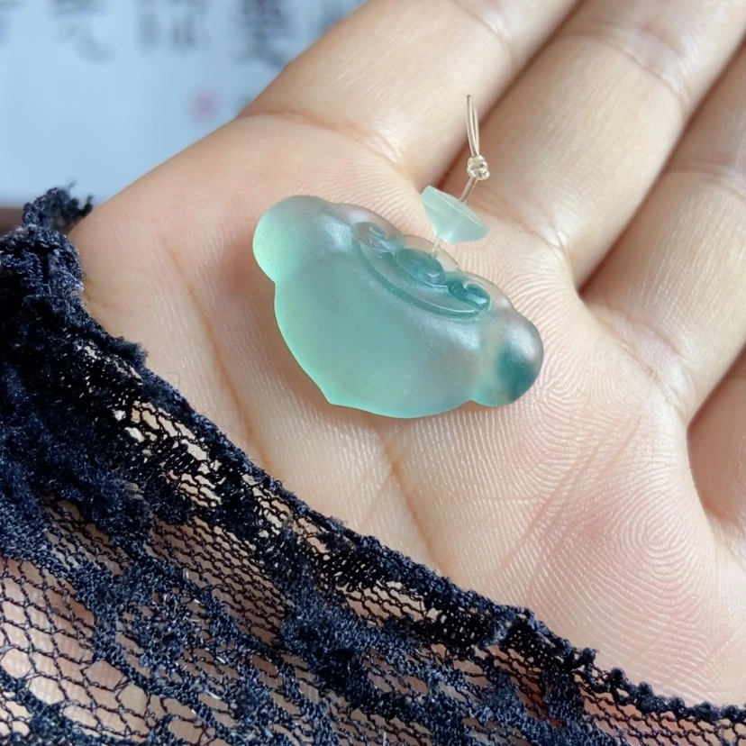 【闪购商品】未镶嵌定制翡翠如意锁