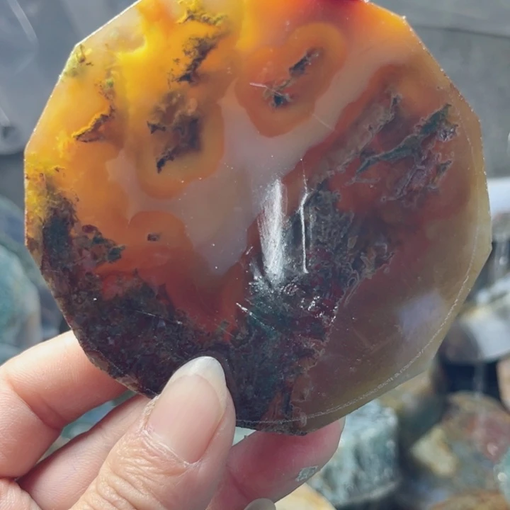 定制玛瑙海*定制水草玛瑙方牌