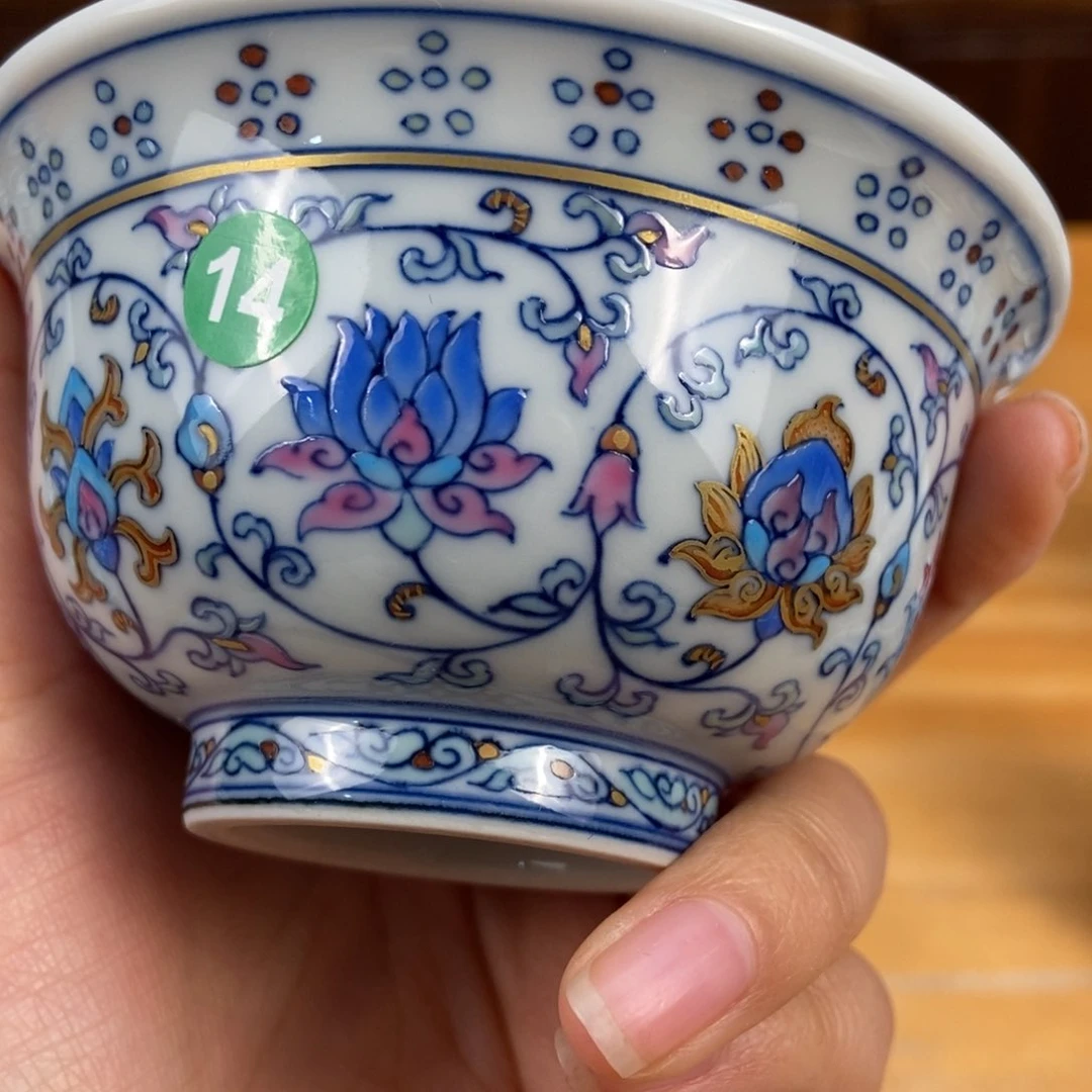 景德镇手绘哈哈哈哈哈哈铎*