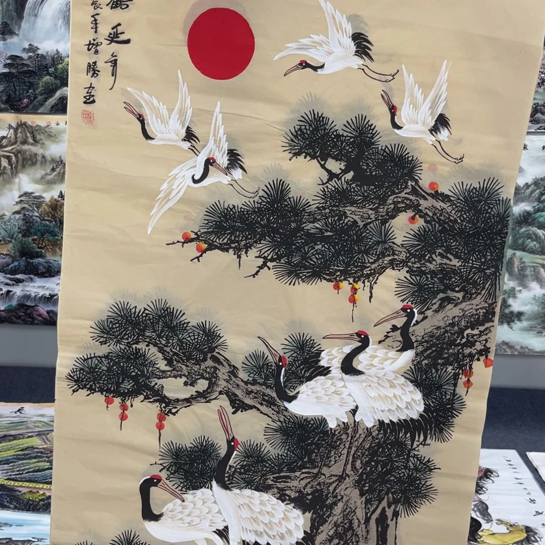 国画我是真的很喜欢