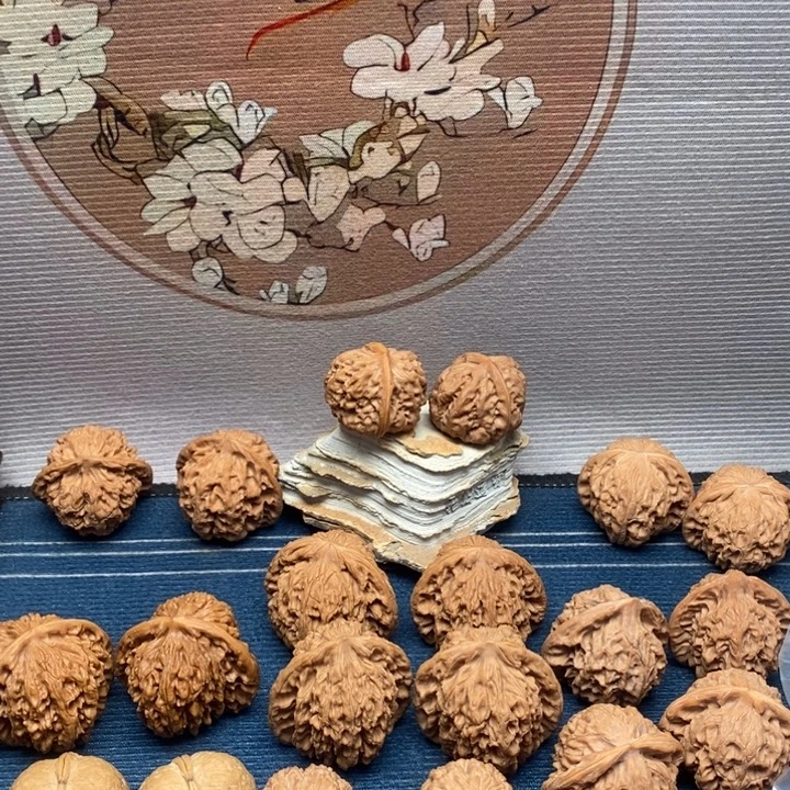 把件文玩核桃8白狮子42